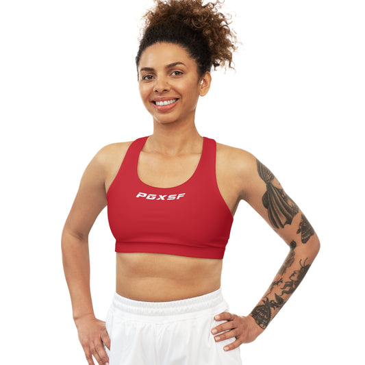 PGxSF Red Sports Bra